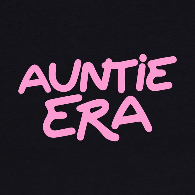 Pink Auntie Era Auntie Gifts New Aunt Cool by Art Joy Studio